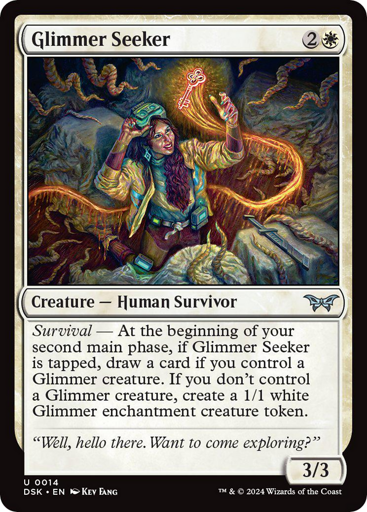 Glimmer Seeker [Duskmourn: House of Horror] | Nerdhalla Games