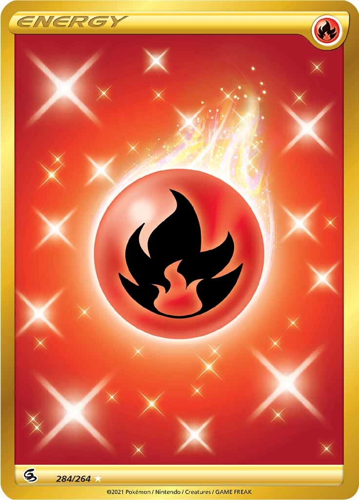 Fire Energy (284/264) [Sword & Shield: Fusion Strike] | Nerdhalla Games