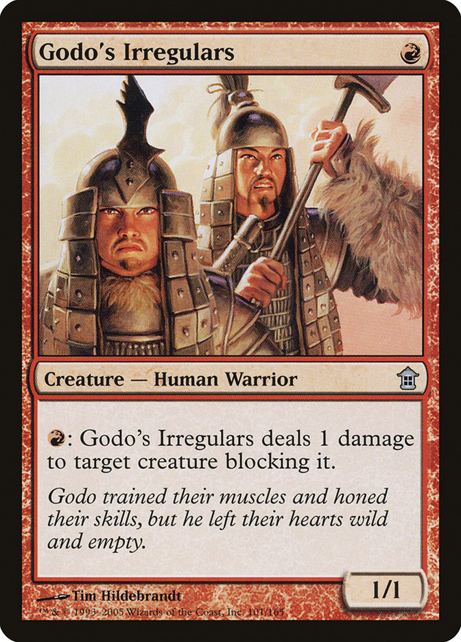 Godo's Irregulars [Saviors of Kamigawa] | Nerdhalla Games