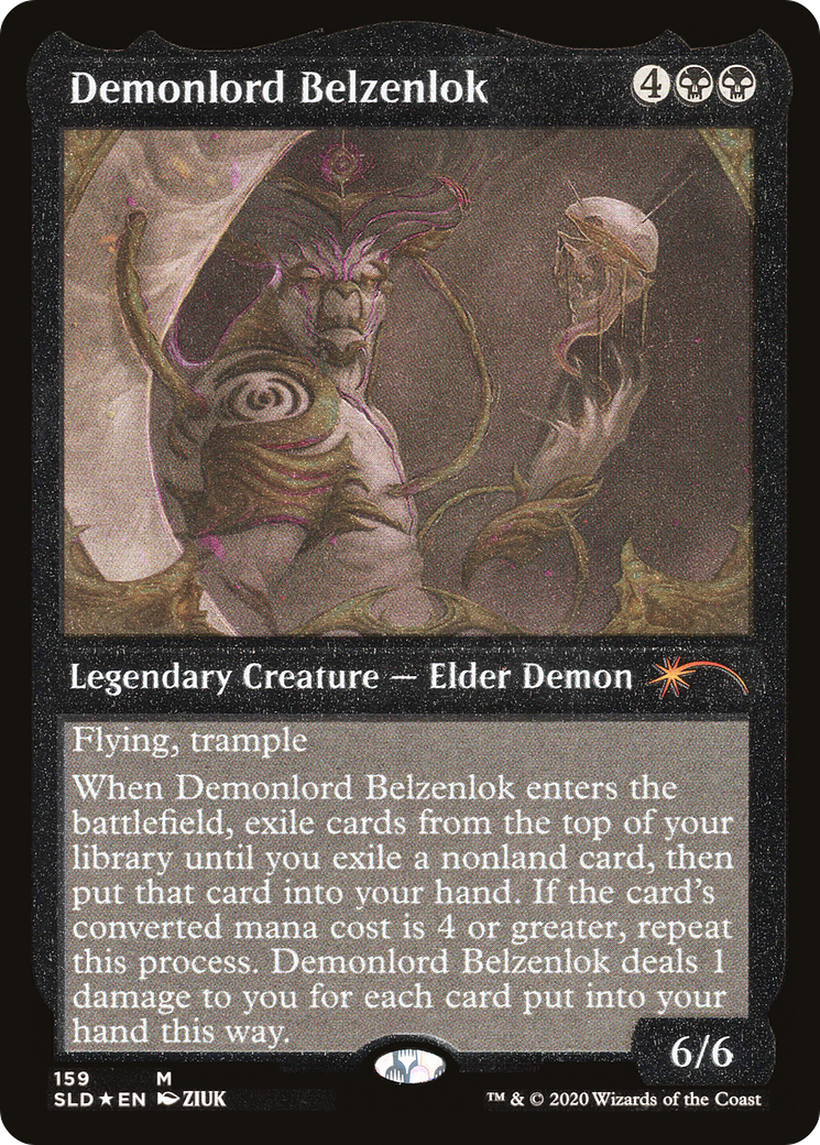 Demonlord Belzenlok (Foil Etched) [Secret Lair Drop Series] | Nerdhalla Games