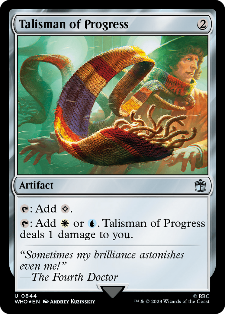 Talisman of Progress (Surge Foil) [Doctor Who] | Nerdhalla Games