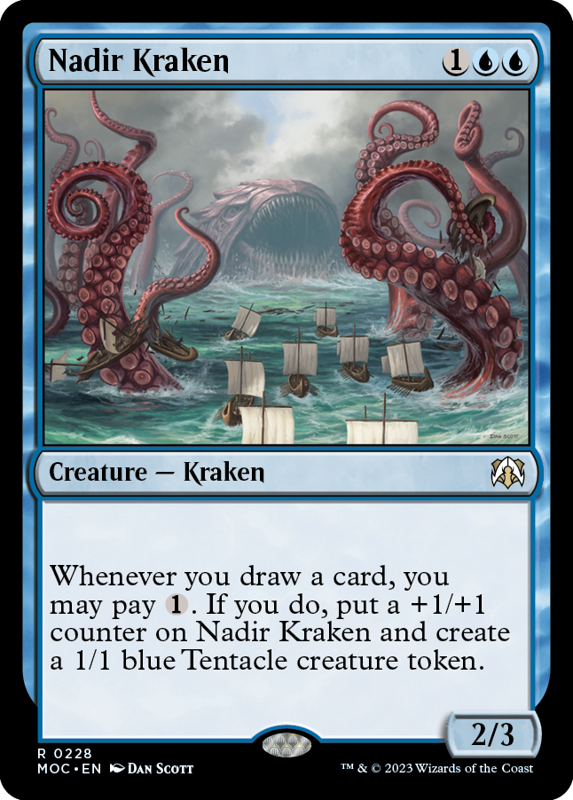 Nadir Kraken [March of the Machine Commander] | Nerdhalla Games