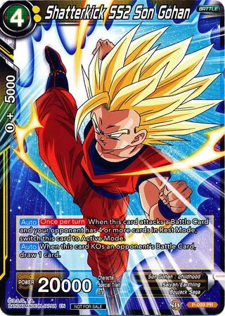 Shatterkick SS2 Son Gohan (P-099) [Promotion Cards] | Nerdhalla Games