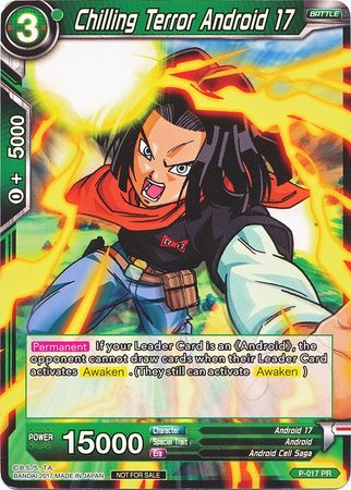 Chilling Terror Android 17 (Foil) (P-017) [Promotion Cards] | Nerdhalla Games