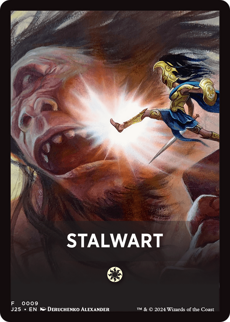 Stalwart Theme Card [Foundations Jumpstart Front Cards] | Nerdhalla Games