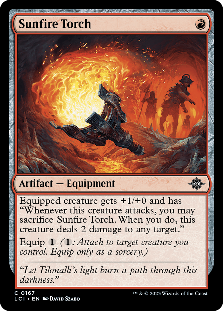 Sunfire Torch [The Lost Caverns of Ixalan] | Nerdhalla Games