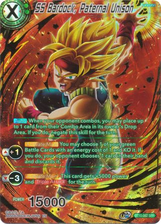 SS Bardock, Paternal Unison (SPR) (BT10-062) [Rise of the Unison Warrior 2nd Edition] | Nerdhalla Games