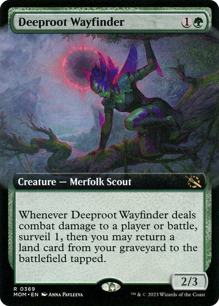 Deeproot Wayfinder (Extended Art) [March of the Machine] | Nerdhalla Games