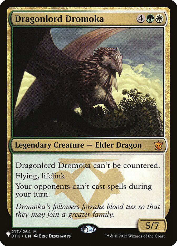 Dragonlord Dromoka [The List] | Nerdhalla Games