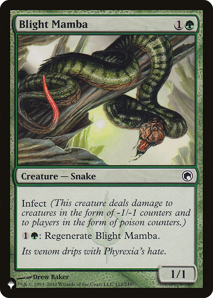 Blight Mamba [The List Reprints] | Nerdhalla Games