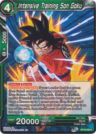 Intensive Training Son Goku (BT10-066) [Rise of the Unison Warrior 2nd Edition] | Nerdhalla Games