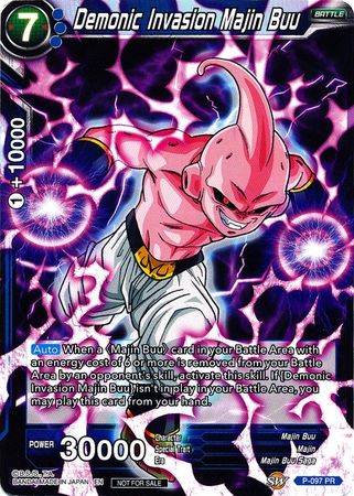 Demonic Invasion Majin Buu (P-097) [Promotion Cards] | Nerdhalla Games