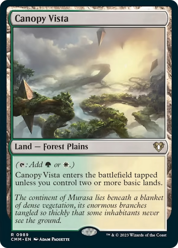 Canopy Vista [Commander Masters] | Nerdhalla Games