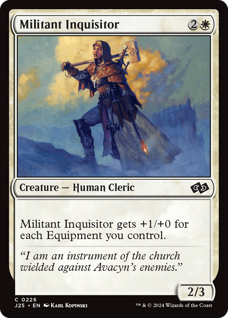 Militant Inquisitor [Foundations Jumpstart] | Nerdhalla Games