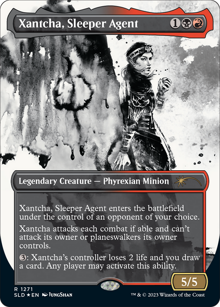 Xantcha, Sleeper Agent (Halo Foil) [Secret Lair Drop Series] | Nerdhalla Games