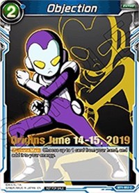 Objection (Origins 2019) (BT1-052_PR) [Tournament Promotion Cards] | Nerdhalla Games