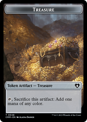 Treasure // Cat (0005) Double-Sided Token [Commander Masters Tokens] | Nerdhalla Games