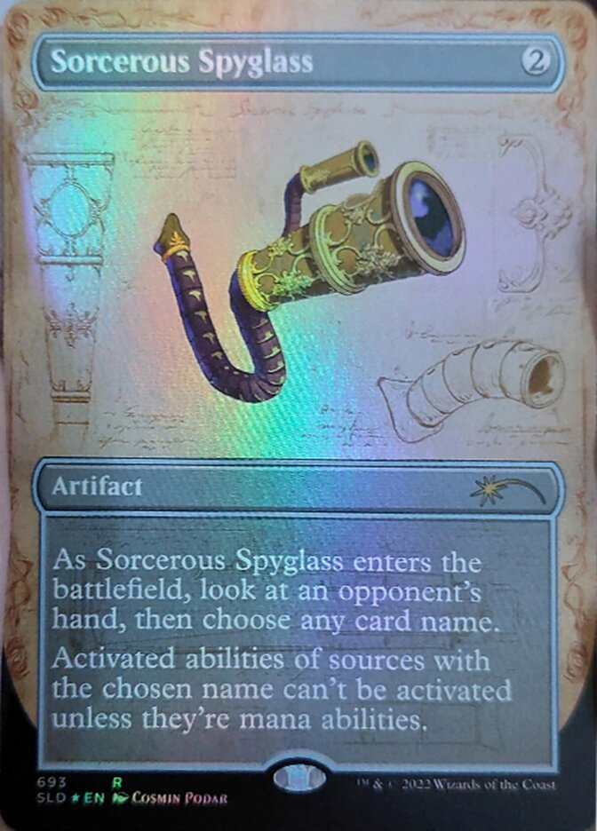 Sorcerous Spyglass (Blueprint) [Secret Lair Drop Promos] | Nerdhalla Games