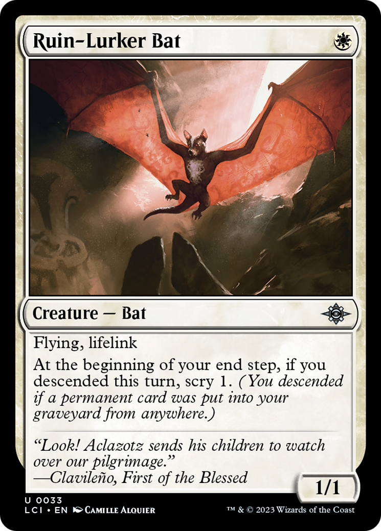 Ruin-Lurker Bat [The Lost Caverns of Ixalan] | Nerdhalla Games