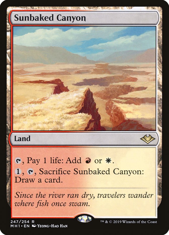 Sunbaked Canyon [Modern Horizons] | Nerdhalla Games