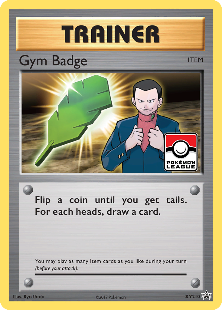 Gym Badge (XY210) (Giovanni) [XY: Black Star Promos] | Nerdhalla Games