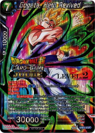 Gogeta, Hero Revived (Level 2) (BT5-038) [Judge Promotion Cards] | Nerdhalla Games