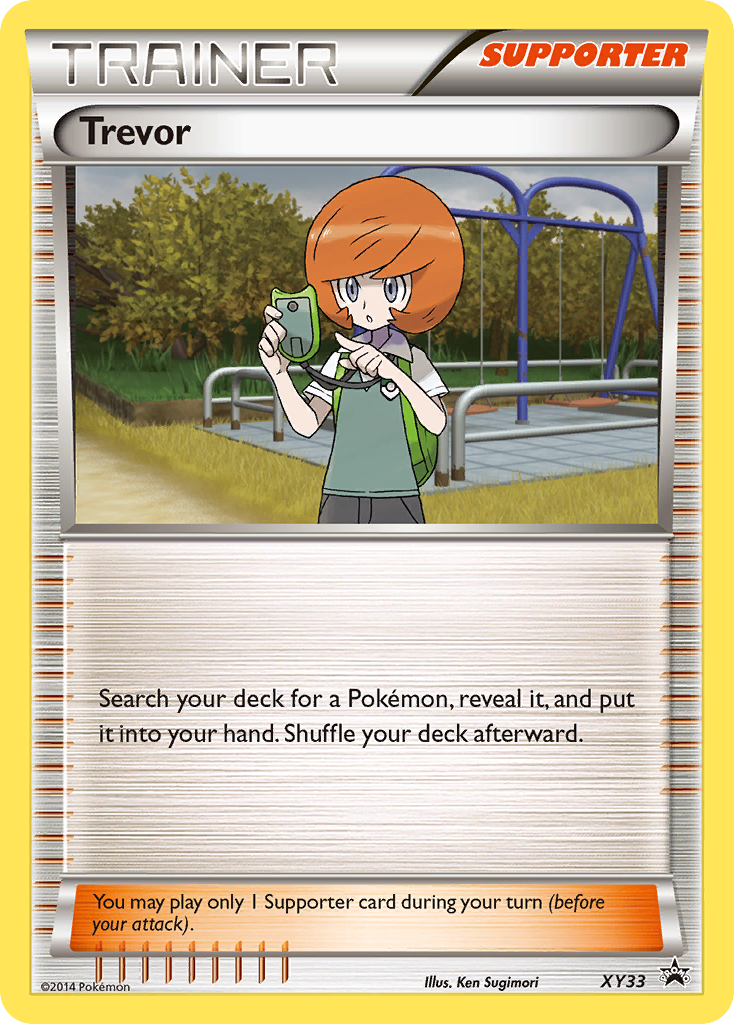 Trevor (XY33) [XY: Black Star Promos] | Nerdhalla Games