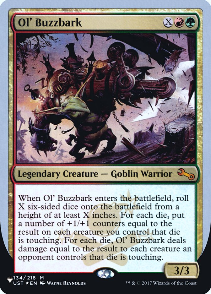 Ol' Buzzbark (Unfinity Foil Edition) [The List] | Nerdhalla Games