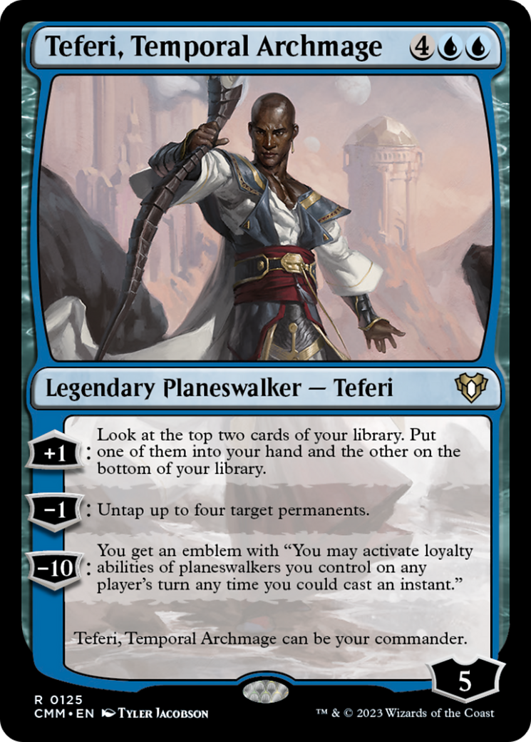 Teferi, Temporal Archmage [Commander Masters] | Nerdhalla Games