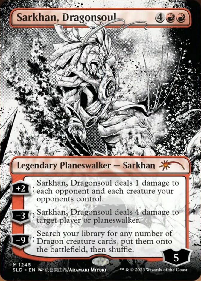 Sarkhan, Dragonsoul (Borderless) [Secret Lair Drop Series] | Nerdhalla Games