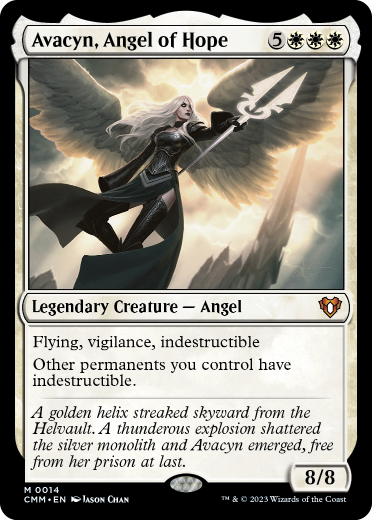 Avacyn, Angel of Hope [Commander Masters] | Nerdhalla Games