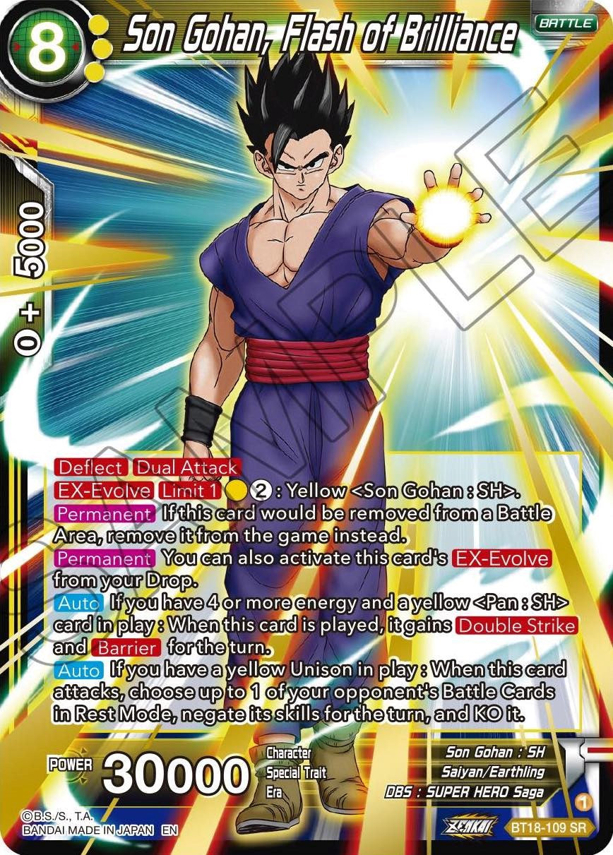 Son Gohan, Flash of Brilliance (BT18-109) [Promotion Cards] | Nerdhalla Games