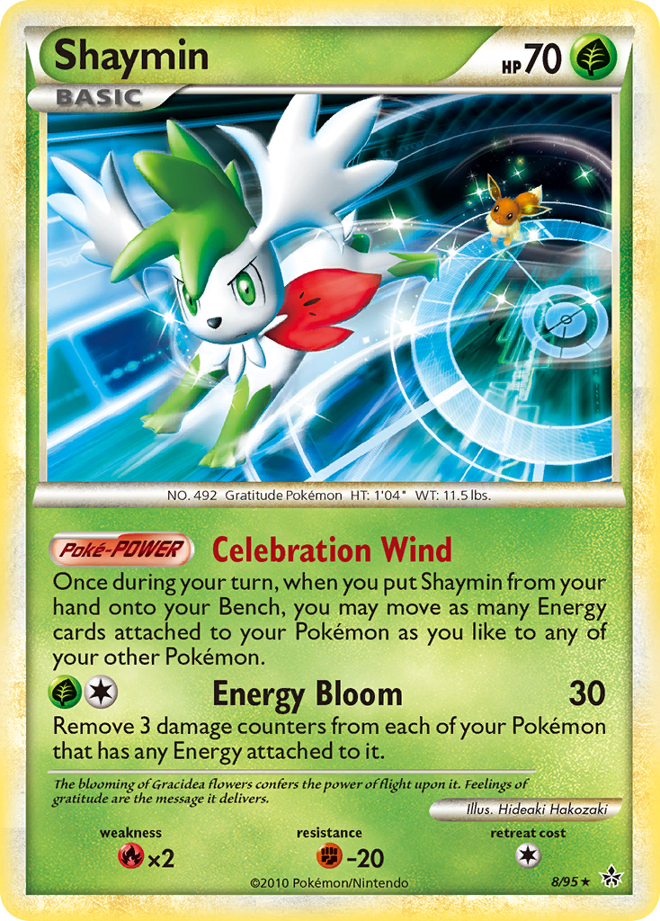 Shaymin (8/95) [HeartGold & SoulSilver: Unleashed] | Nerdhalla Games