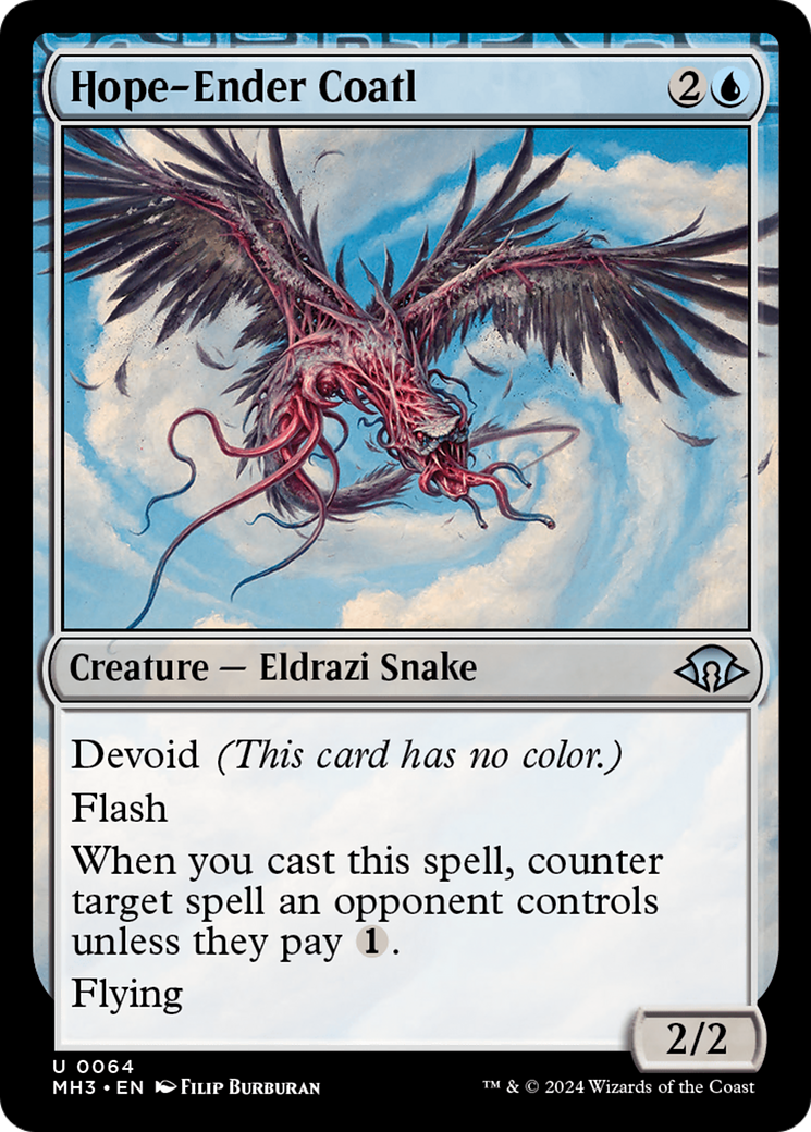 Hope-Ender Coatl [Modern Horizons 3] | Nerdhalla Games