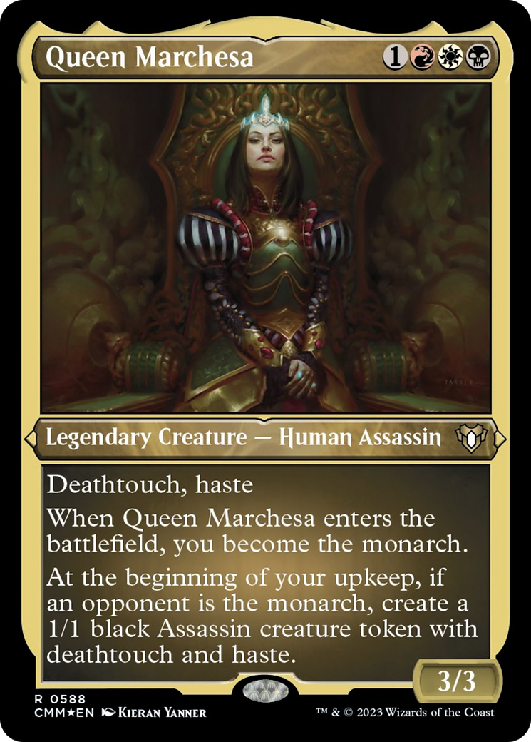 Queen Marchesa (Foil Etched) [Commander Masters] | Nerdhalla Games