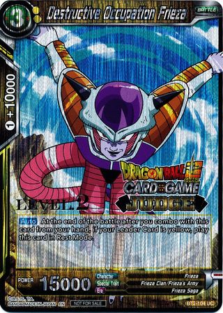 Destructive Occupation Frieza (Level 2) (BT2-104) [Judge Promotion Cards] | Nerdhalla Games