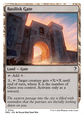 Basilisk Gate (White Border) [Mystery Booster 2] | Nerdhalla Games