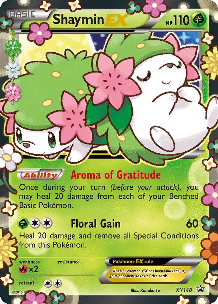 Shaymin EX (XY148) [XY: Black Star Promos] | Nerdhalla Games