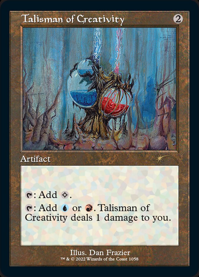 Talisman of Creativity (Foil Etched) [Secret Lair Drop Series] | Nerdhalla Games