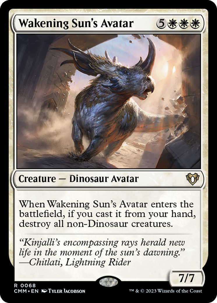 Wakening Sun's Avatar [Commander Masters] | Nerdhalla Games