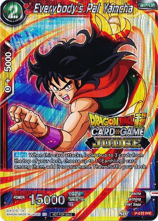 Everybody's Pal Yamcha (P-077) [Judge Promotion Cards] | Nerdhalla Games