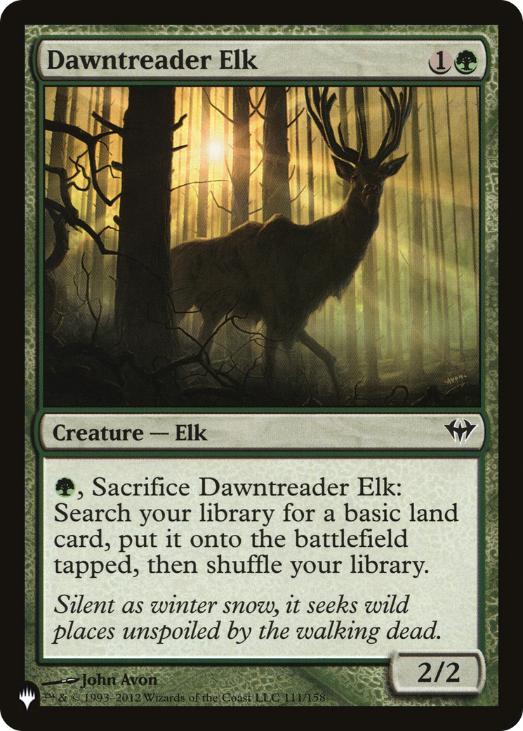 Dawntreader Elk [The List] | Nerdhalla Games