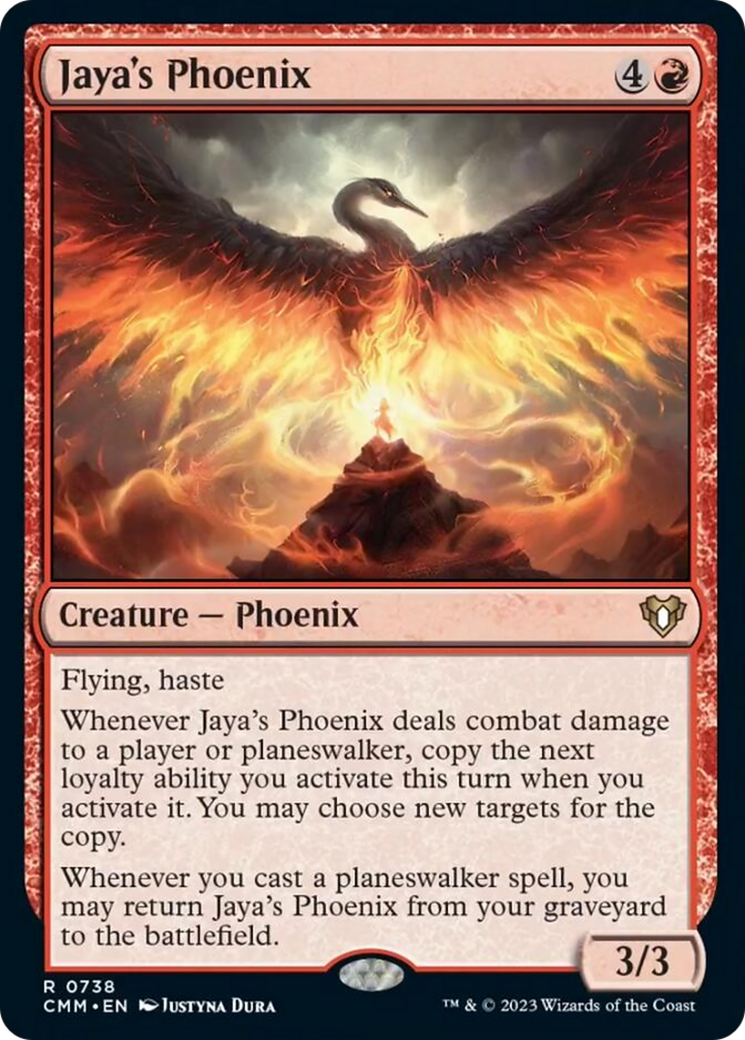 Jaya's Phoenix [Commander Masters] | Nerdhalla Games