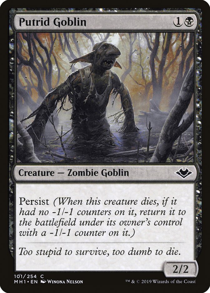 Putrid Goblin [Modern Horizons] | Nerdhalla Games