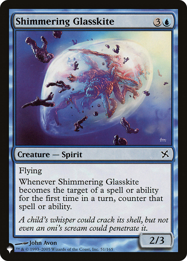 Shimmering Glasskite [The List Reprints] | Nerdhalla Games