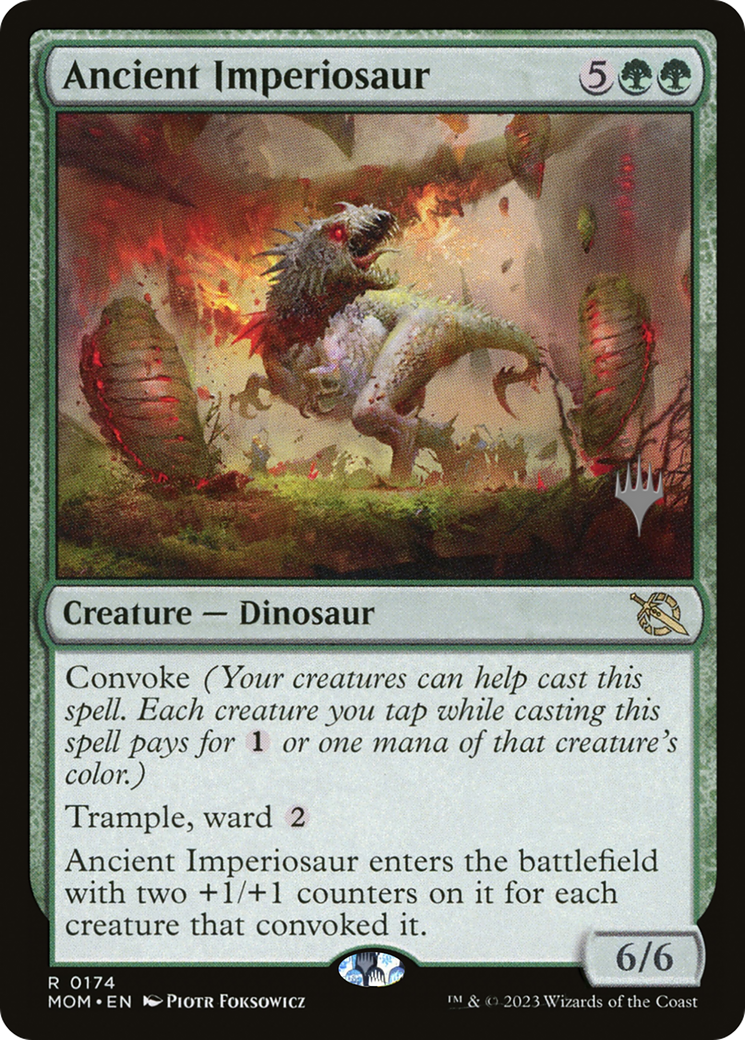 Ancient Imperiosaur (Promo Pack) [March of the Machine Promos] | Nerdhalla Games