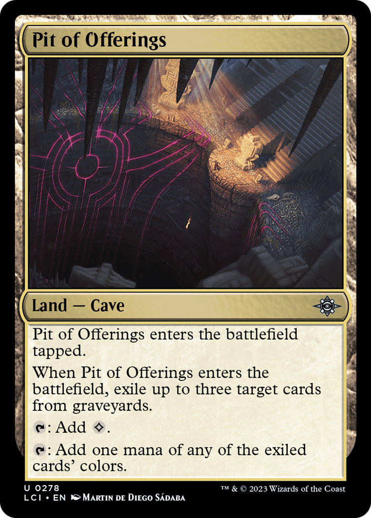 Pit of Offerings [The Lost Caverns of Ixalan] | Nerdhalla Games