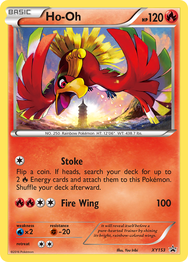 Ho-Oh (XY153) [XY: Black Star Promos] | Nerdhalla Games