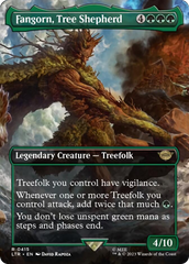 Fangorn, Tree Shepherd (Borderless Alternate Art) [The Lord of the Rings: Tales of Middle-Earth] | Nerdhalla Games