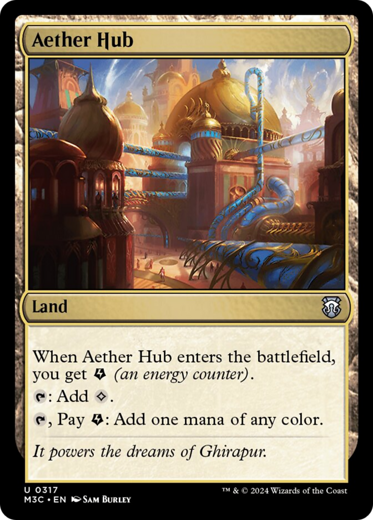 Aether Hub [Modern Horizons 3 Commander] | Nerdhalla Games